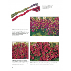 The Art of Embroidered Flowers - by Gilda Baron Search Press - 6