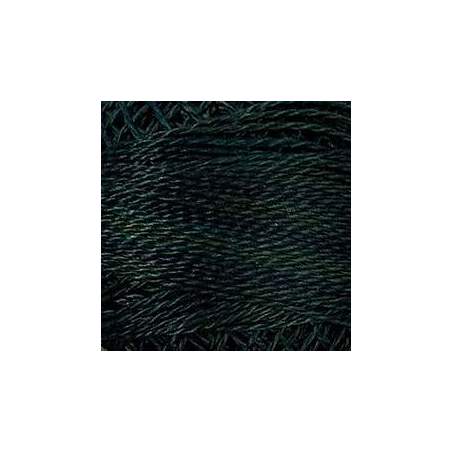 Valdani, Filato da Ricamo Pearl Cotton 12 Colorfast,  Variegated O536 - Dark Spruce - black greens, blue black Valdani Inc. - 1