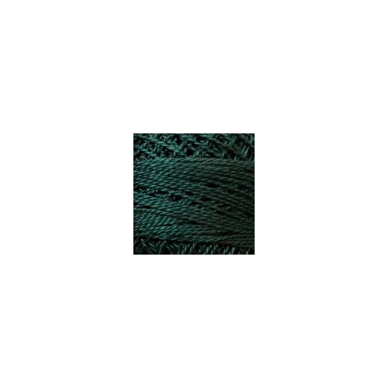 Valdani, Filato da Ricamo Pearl Cotton 12 Colorfast, Solids 832 - Spruce Green Medium Valdani Inc. - 1