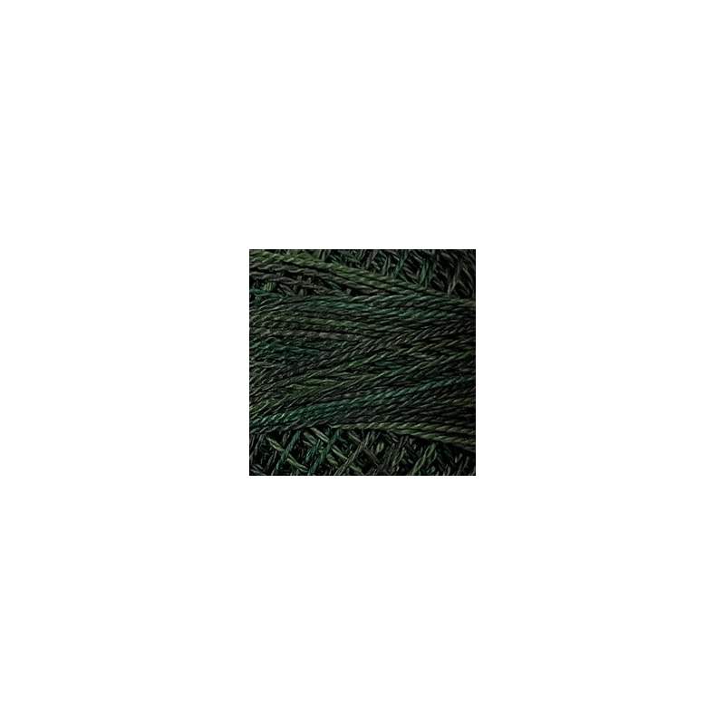 Valdani, Filato da Ricamo Pearl Cotton 12 Colorfast,  Variegated O539 - Evergreens - rich greens Valdani Inc. - 1