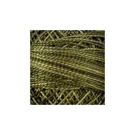 Valdani, Filato da Ricamo Pearl Cotton 12 Colorfast,  Variegated O519 - Green Olives - shades of olive Valdani Inc. - 1