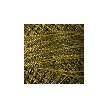 Valdani, Filato da Ricamo Pearl Cotton 8 Colorfast,  Variegated O153- 8 Golden Moss Valdani Inc. - 1