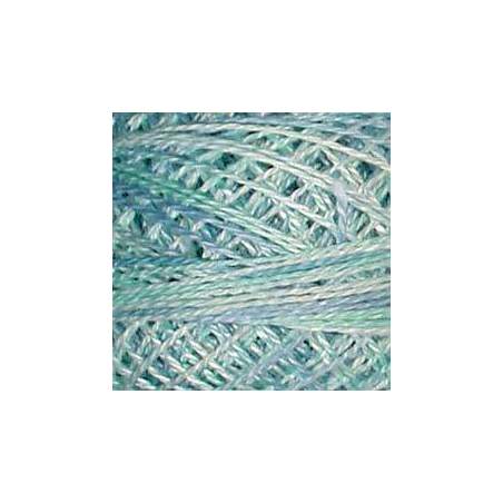 Valdani, Filato da Ricamo Pearl Cotton 8 Colorfast,  Variegated M24- 8 Water Reflections Valdani Inc. - 1