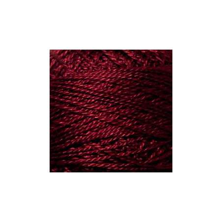 Valdani, Filato da Ricamo Pearl Cotton 12 Colorfast,  Solids 78 - Rusty Burgundy Valdani Inc. - 1