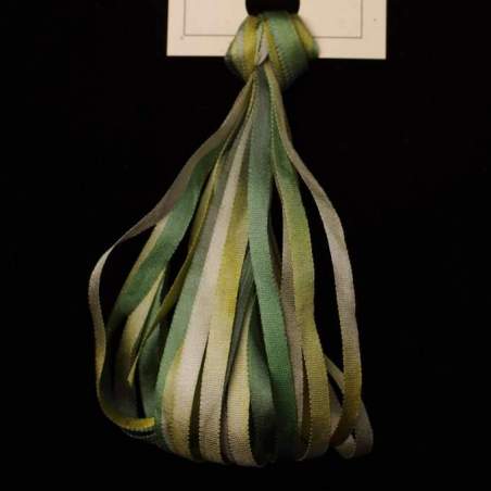 Nastro di Seta sfumato, Montano Cedar - Silk Ribbon, Treenway Silks Treenway Silks - 1