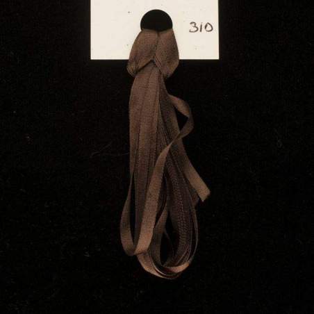 Nastro di Seta Tinta Unita, 310 Latte - Silk Ribbon, Treenway Silks Treenway Silks - 1