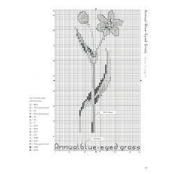 Cross Stitch Wildflowers and Grasses, 32 progetti di ricamo a tema botanico Search Press - 14