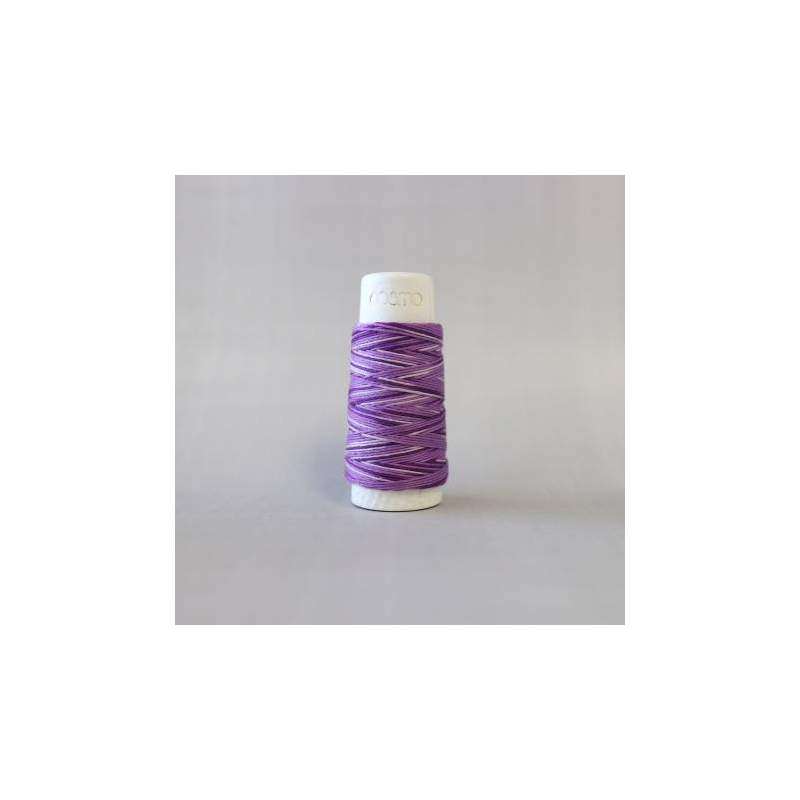 Filo Sashiko Sfumato Blueberry Yogurt 100% Cotone Hidamari di Cosmo Cosmo - 1