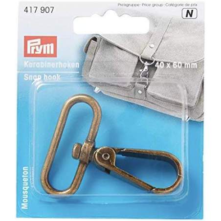 Prym, Moschettone per Borse Color Bronzo Antico Prym - 1