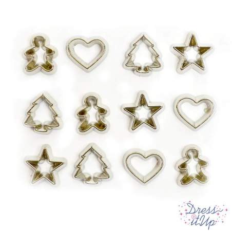 Dress It Up, Bottoni Decorativi- Mini Cookie Cutters Jasse James Company - Dress It Up - 1