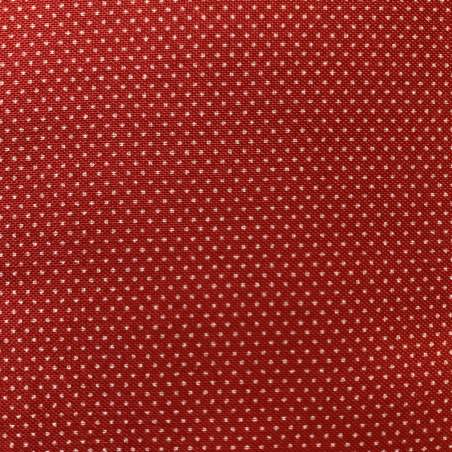 Tessuto rosso con micro pois - Durham Collection, Lecien Lecien Corporation - 1