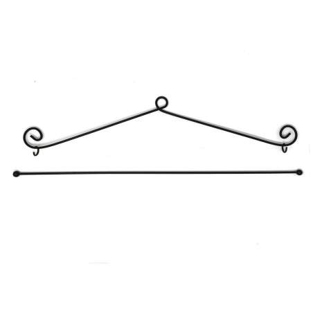 Appendino da 59 cm per Pannelli - Riccioli