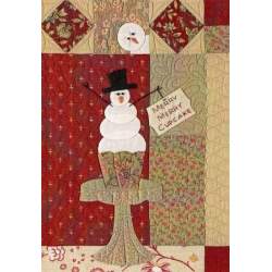 Bunny Hill Designs, Cartamodello del quilt Merry, Merry Snowmen Bunny Hill Designs - 2