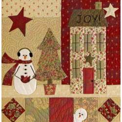 Bunny Hill Designs, Cartamodello del quilt Merry, Merry Snowmen Bunny Hill Designs - 4