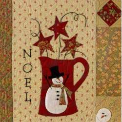 Bunny Hill Designs, Cartamodello del quilt Merry, Merry Snowmen Bunny Hill Designs - 5