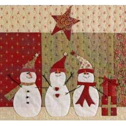 Bunny Hill Designs, Cartamodello del quilt Merry, Merry Snowmen Bunny Hill Designs - 7