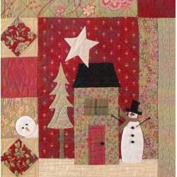 Bunny Hill Designs, Cartamodello del quilt Merry, Merry Snowmen Bunny Hill Designs - 8