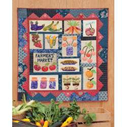 Pat Sloan's Teach Me to Appliqué - Fusible Appliqué that's Soft and Simple Martingale - 12