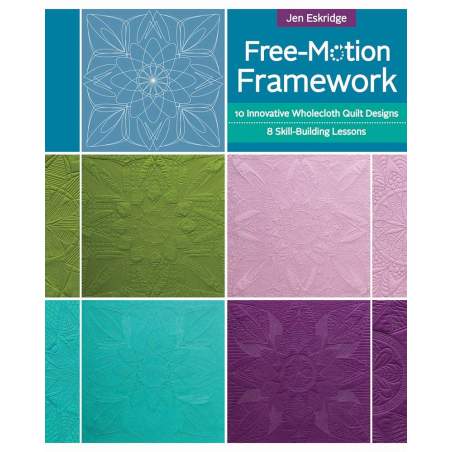 More Free-Motion Machine Quilting 1-2-3, 62 Disegni Facili e Divertenti per Confezionare i tuoi Quilt - Martingale - 144 pagine