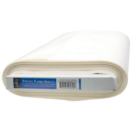 Base de bordado autoadhesiva y soluble en agua - Sticky Fabric-Solvy