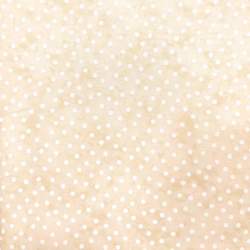 Tejido crema con lunares blancos efecto nieve - Moda Fabrics Christmas Countdown Moda Fabrics - 1