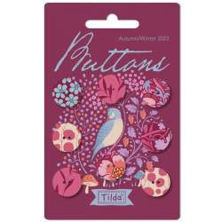 Tilda Hibernation Buttons 16mm Tilda Fabrics - 1