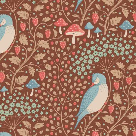 Tilda Hibernation Sleepybird Pecan Tilda Fabrics - 1