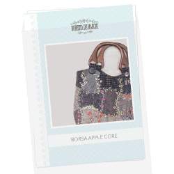 Borsa Apple Core Bag con Manici - Cartamodello Stampato Roberta De Marchi - 1