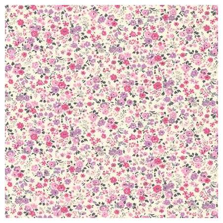 Sevenberry: Petite Garden Collection, Tessuto Pink - Robert Kaufman