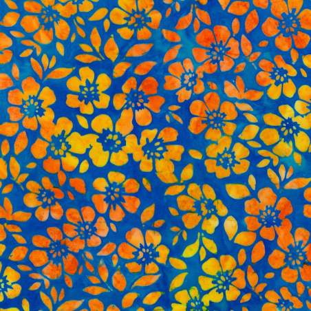 Artisan Batiks: Floral Fantasy Collection, Tessuto Pacific - Robert Kaufman Robert Kaufman - 1