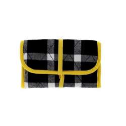 BOHIN- Portafoglio Kit da cucito con motivo scozzese - Blu navy e giallo Bohin - 2