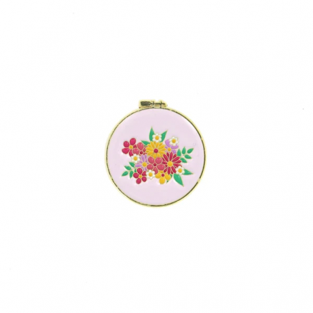 Bohin- Porta Ago Spilla Magnetica - Needle minder - Fiori