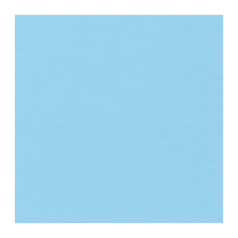Kona Cotton Spa Blue, Tessuto Azzuro Spa Tinta Unita - Robert Kaufman Robert Kaufman - 1