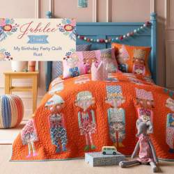 Kit Tilda Jubilee MY BIRTHDAY PARTY QUILT Roberta De Marchi - 2