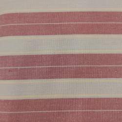 copy of Moda Fabrics, Tessuto Fondo Beige con righe e quadretti bianchi Moda Fabrics - 1