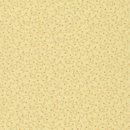 Wild Oats & Honey Doeskin, tessuto Beige Daino con pois - Robert Kaufman Robert Kaufman - 1