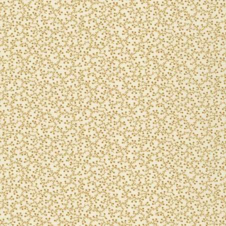 Wild Oats & Honey Parchment, Tessuto Beige Pergamena con rametti - Robert Kaufman Robert Kaufman - 1