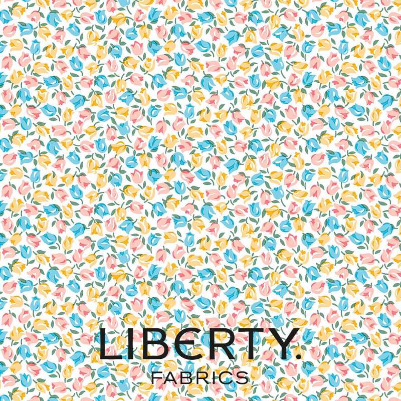 London Parks Collection,Tiny Tulips A - Liberty Fabrics Liberty Fabrics - 1