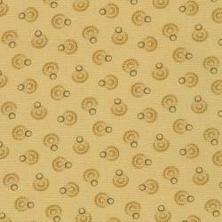 Wild Oats & Honey Camel, tessuto Beige Cammello con cerchi - Robert Kaufman Robert Kaufman - 2