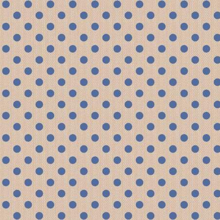 Tilda Creating Memories, Summer and Ocean Blues, Polkadot Blue Tilda Fabrics - 1