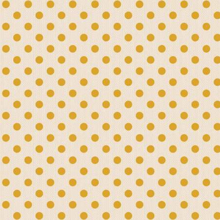 Tilda Creating Memories, Spring & Easter Pastels, Polkadot Yellow Tilda Fabrics - 1