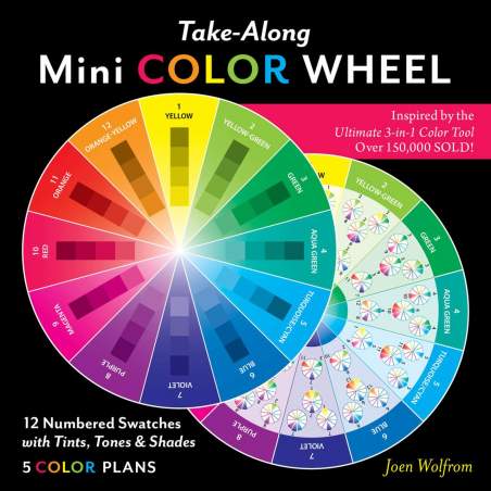 Take-along Mini Color Wheel, Cerchio cromatico portatile per la guida all'abbinamento dei colori