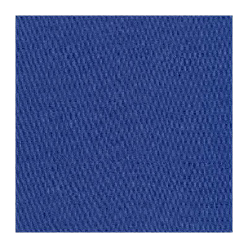 Kona Cotton Pacific, Tessuto Deep Blue Tinta Unita - Robert Kaufman Robert Kaufman - 1