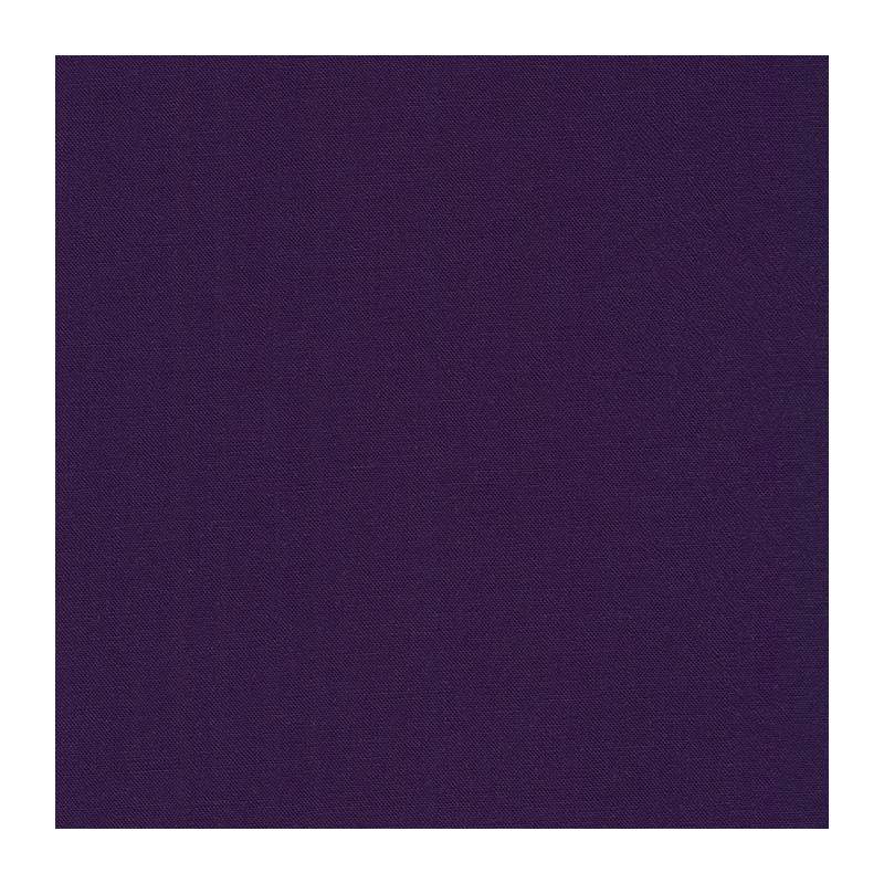 Kona Cotton Midnight, Tessuto Viola Melanzana Tinta Unita - Robert Kaufman Robert Kaufman - 1