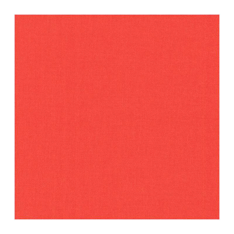 Kona Cotton Coral, Tessuto Rosso Aranciato Tinta Unita - Robert Kaufman Robert Kaufman - 1