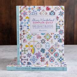 Alice's Wonderland Sampler Quilt : 100 quilt blocks to improve your sewing skills David & Charles - 10