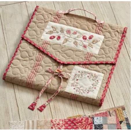 Kit Borsa Porta Blocchi, Trailing Vine Block Storage Book dal libro Farmhouse Fresh