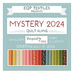 EQP Mystery 2024 Quilt Along - Kit di tessuti Roberta De Marchi - 1