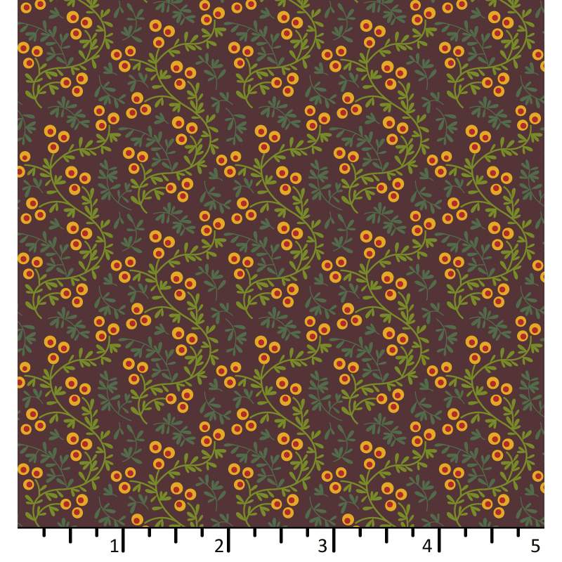 EQP Of Old And New Buttercup Seaberry Grape EQP Textiles - 1