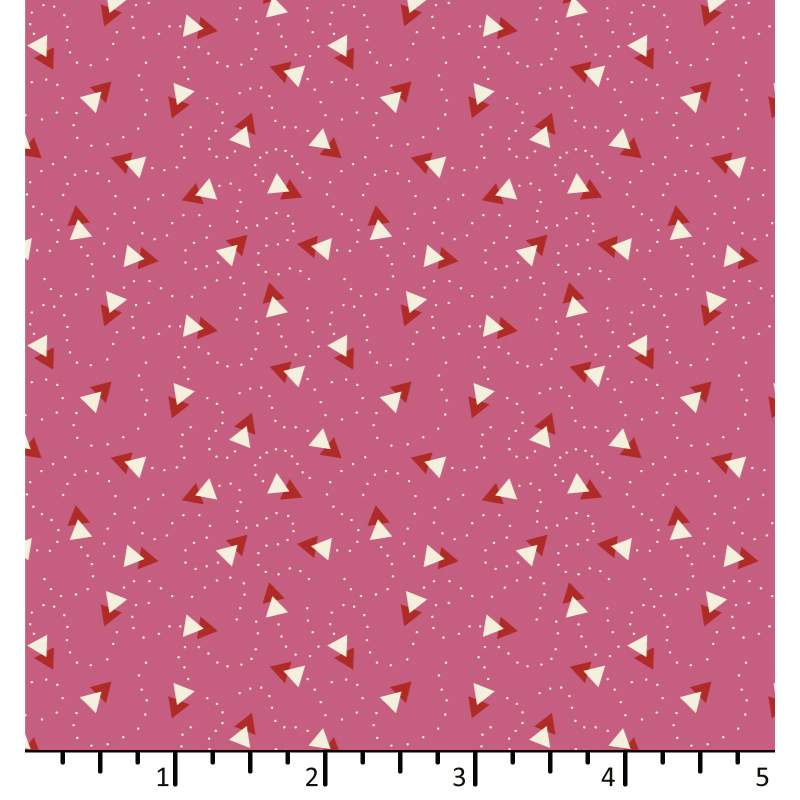 EQP Beyond Time Paper Airplanes Bubblegum EQP Textiles - 1